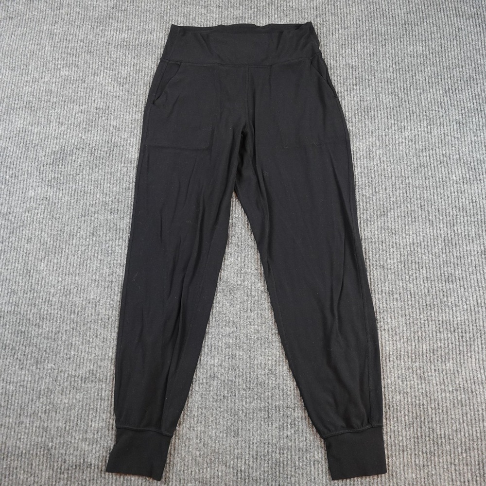 Lululemon Align Jogger Womens 8 Black High Waist Pockets Stretch Yoga Athletic